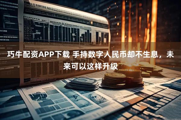 巧牛配资APP下载 手持数字人民币却不生息，未来可以这样升级