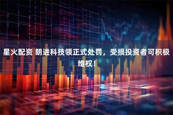 星火配资 朗进科技领正式处罚，受损投资者可积极维权！